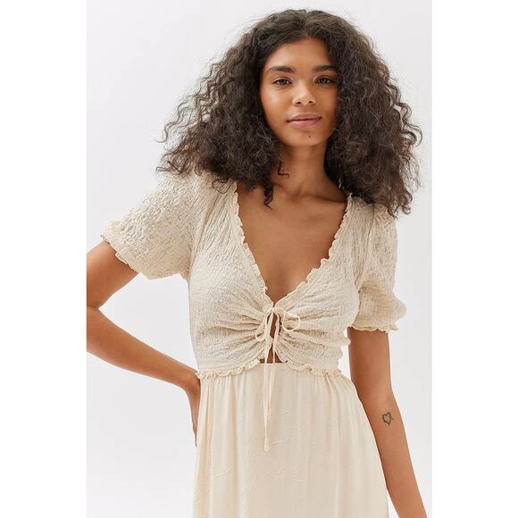 UO Picnic Time Midi Dress - Picture 2 of 9